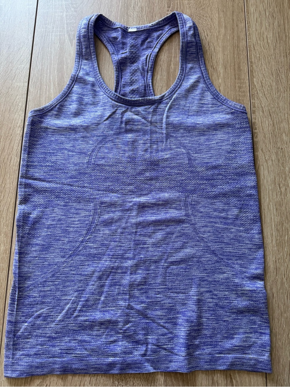 lululemon athletica Heathered Purple Racerback Tank